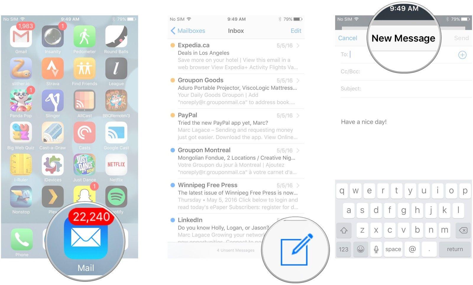 Mail App Logo - How to send email from Mail app for iPhone and iPad