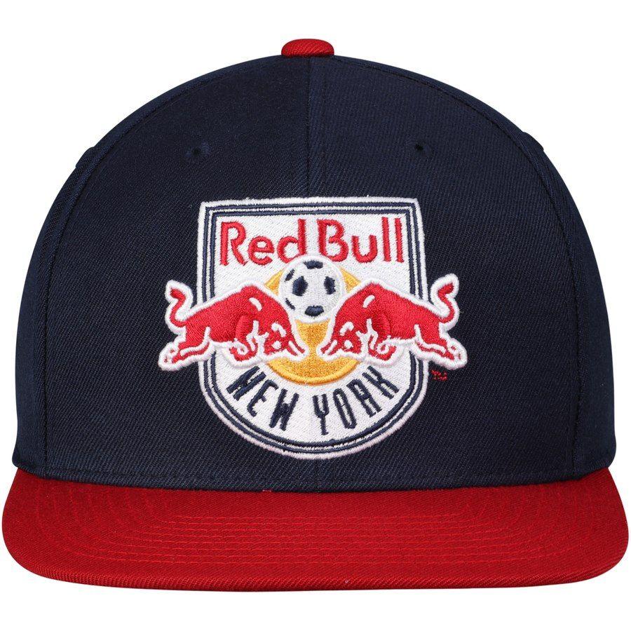 Two Red Bulls Logo - New York Red Bulls Mitchell & Ness Two Tone XL Logo Snapback