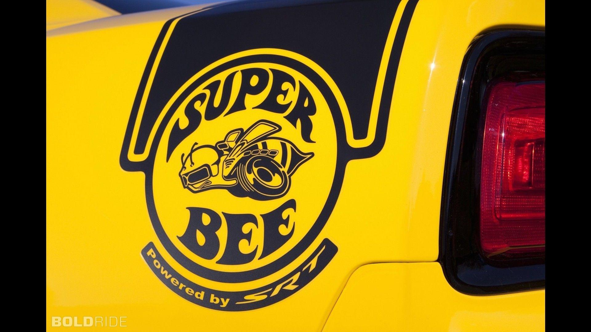 Yellow Dodge Logo - Dodge Charger SRT Super Bee
