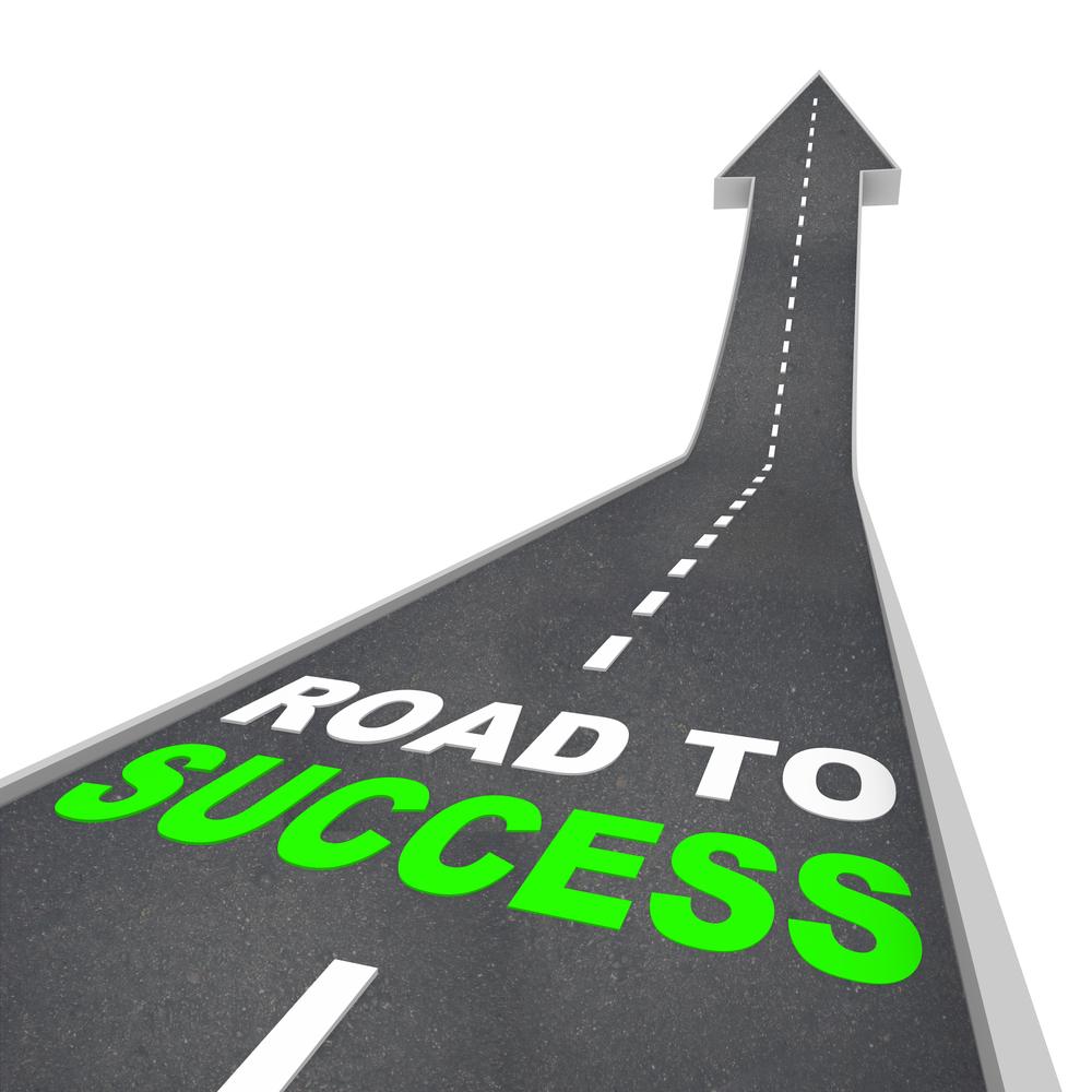 Road to Success Logo - steps on the road to Ministry Success