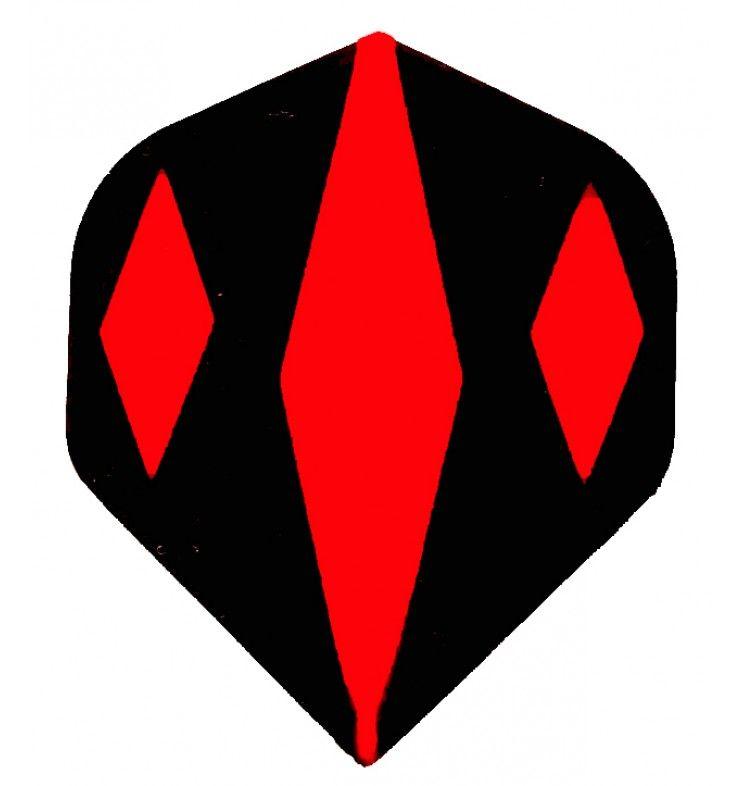 Red and Black Diamond Logo - Std Black Diamond Red Hi Vis Xtra Strong