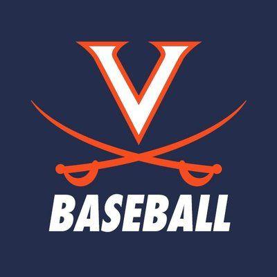 Orange and Blue Baseball Logo - Virginia Baseball