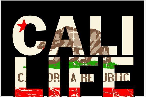 Cali Life Logo - Cali Life Logo Flag Poster | TeeShirtPalace