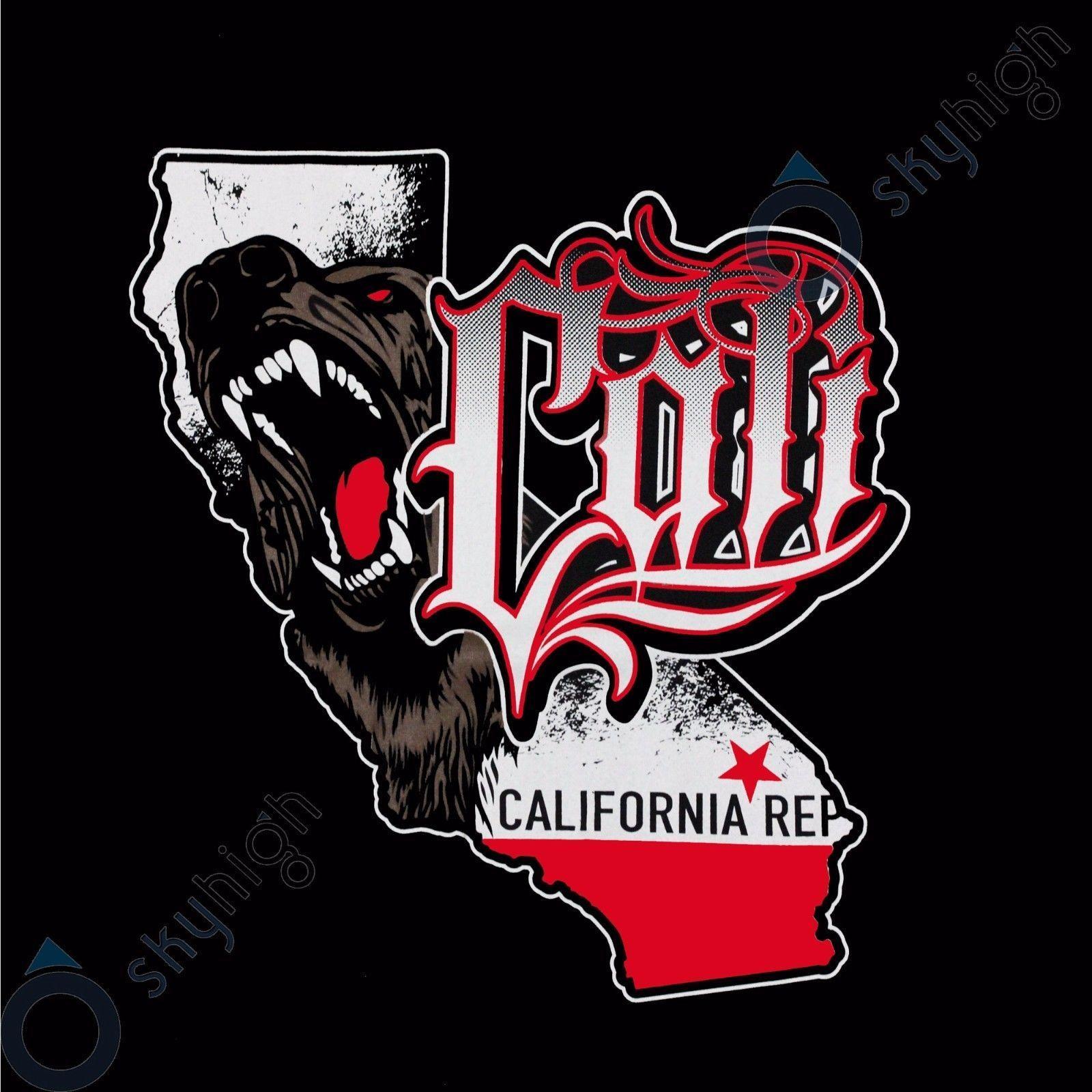 Cali Life Logo - California GRAPHIC T Shirts Designed Tee Casual Cali Bear Black ...