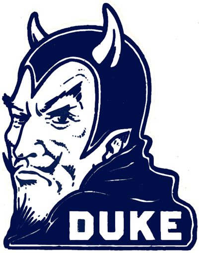 Duke Blue Devils Logo - Duke Blue Devils Primary Logo (1941) - | Illustration | Pinterest ...