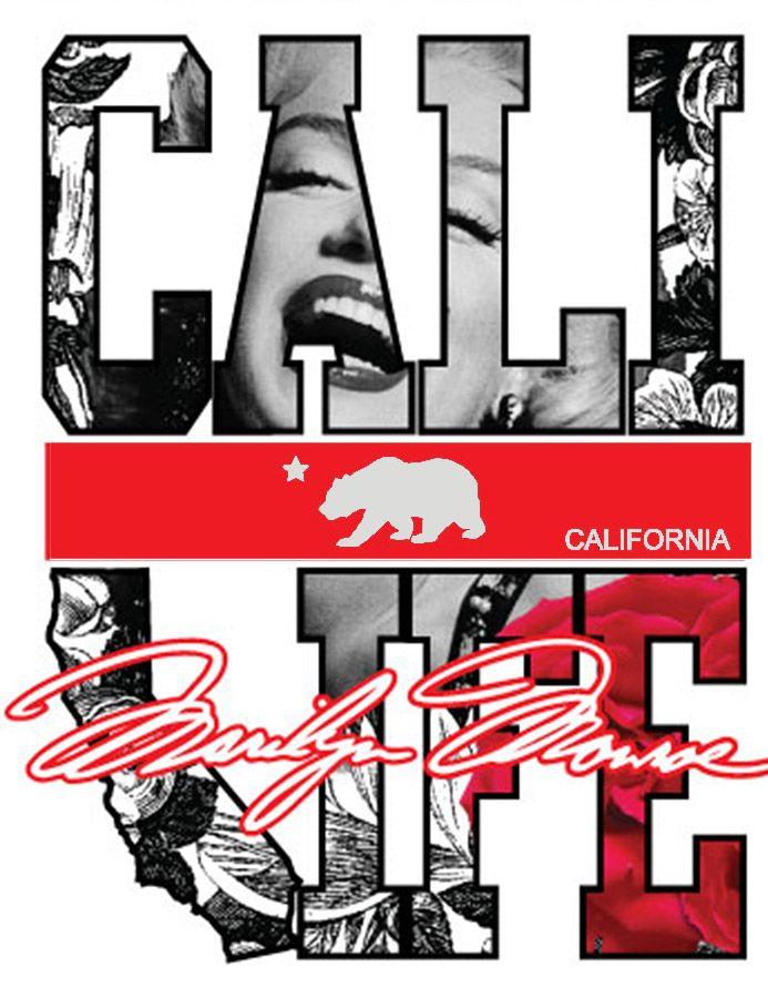 Cali Life Logo - Cali Life - California Iron-on Transfer, Heat Transfer, T-Shirt Transfer