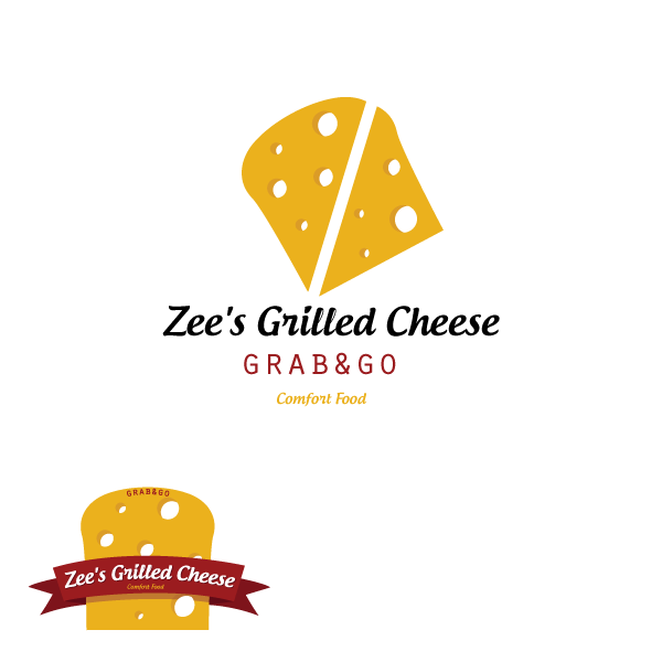 Cheese Company Logo - Bold, Serious, It Company Logo Design for Zee's Grilled Cheese ...