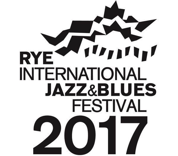 Blues with White Line Logo - Jazz & Blues Festival launch