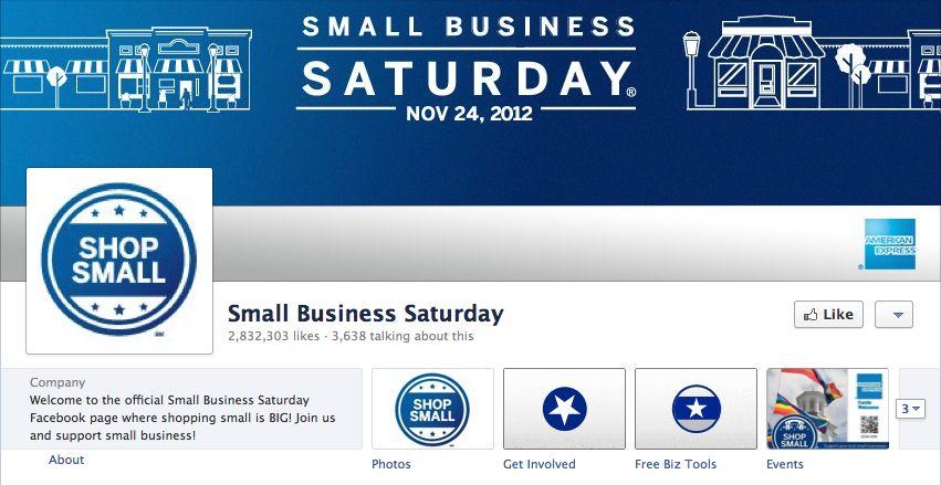 Official Small Facebook Logo - American Express Small Business Saturday - The Inspiration Room