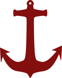 Big Red P Logo - Big Red Anchor Clip Art clip art online