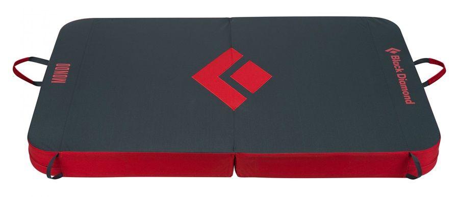 Red and Black Diamond Logo - Black Diamond Mondo Bouldering Crash Pad, 112 X 165 X 12.5cm Red Black