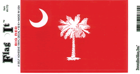 Big Red P Logo - SOUTH CAROLINA BIG RED - STICKER