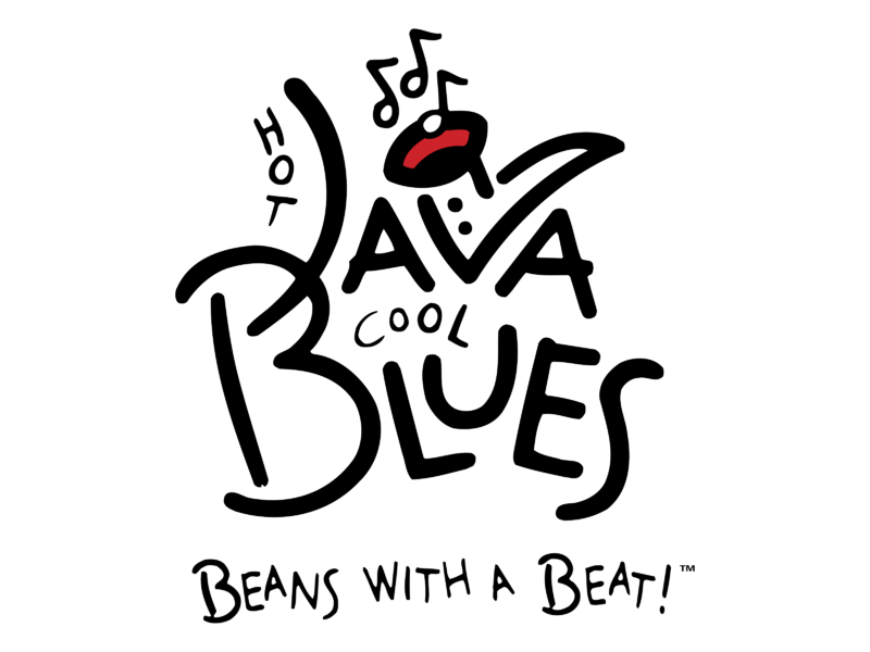 Blues with White Line Logo - Java Blues Logo PNG Transparent & SVG Vector