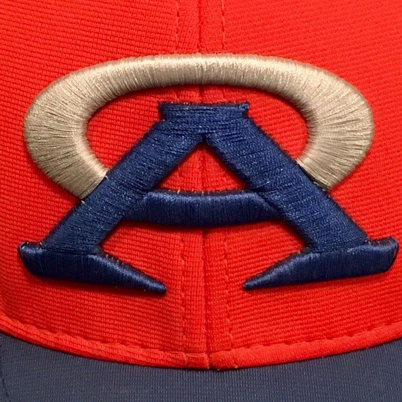 Orange and Blue Baseball Logo - olentangy ambush baseball