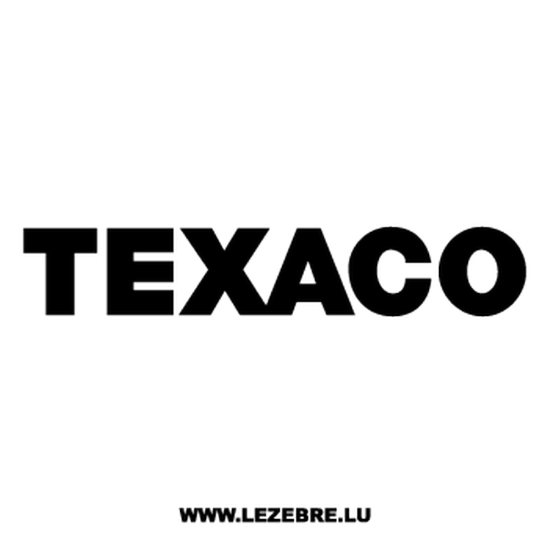 Texaco Logo - Texaco Logo Decal 3