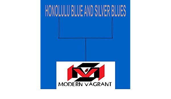 Blues with White Line Logo - Honolulu Blue and Silver Blues by Modern Vagrant on Amazon Music ...