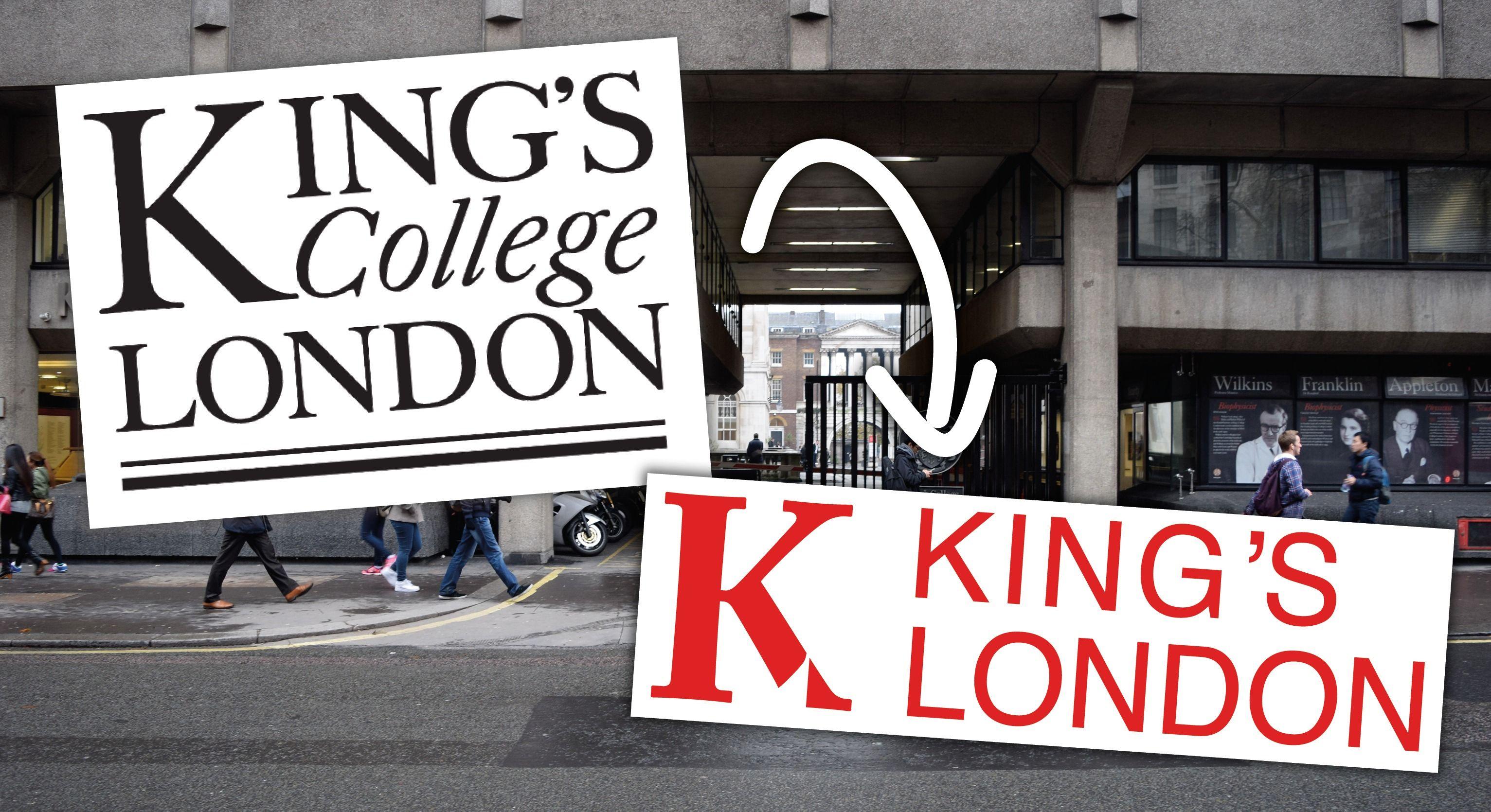 King's College Logo - EXCLUSIVE: 'King's London' new logo revealed £300k. Roar