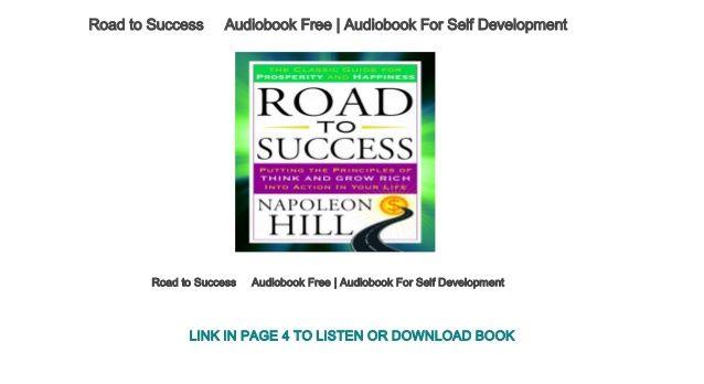 Road to Success Logo - Road to Success Audiobook Free. Audiobook For Self Development