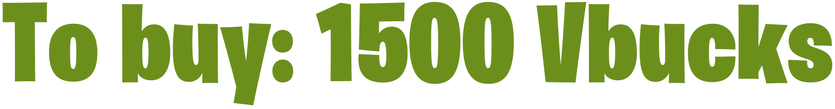 Vbucks Logo - To buy: 1500 Vbucks Fortnite Logo - Generated To buy: 1500 Vbucks