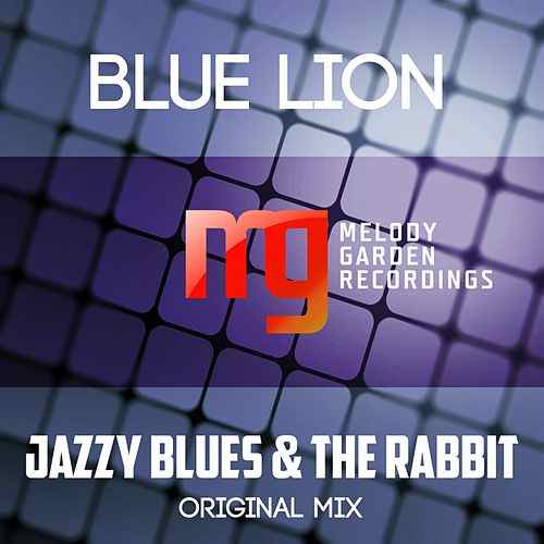Square Blue Lion Logo - Jazzy Blues & The Rabbit (Single)