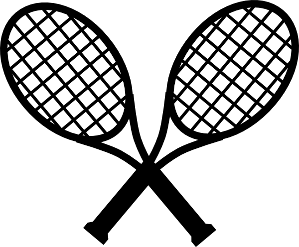 Crossed Racquets Logo - Crossed Racquets Clip Art clip art online