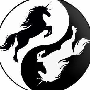 Horse Yin and Yang Logo - Horse Yin Yang Gifts on Zazzle