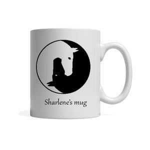 Horse Yin and Yang Logo - Personalised Mug - HORSE YIN AND YANG – Multi Dimension Personalised ...