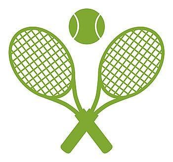 Crossed Racquets Logo - You searched for crossed racket and tennis ball logo design label