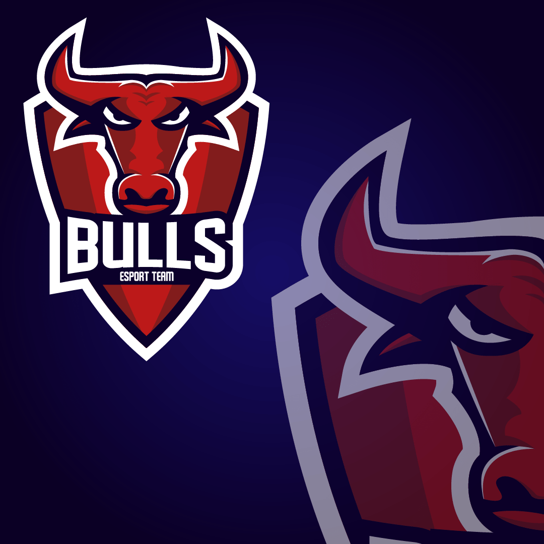 Purple Bull Logo - Illustrator Tutorial: How to Create a Bull Esport Logo | Ardent Designs