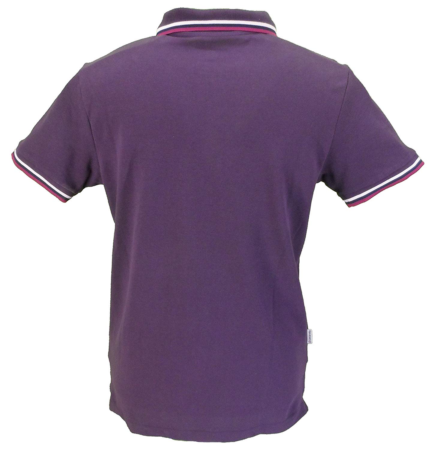 Lavender Polo Logo - Lambretta Purple Tipped Polo Shirts .: Amazon.co.uk: Clothing