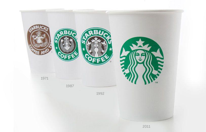 Different Starbucks Logo - starbucks logo update