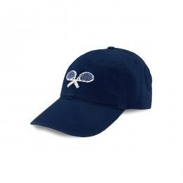 Crossed Racquets Logo - Crossed Racquets Needlepoint Hat