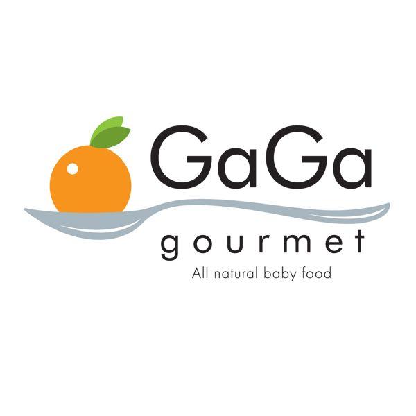 Tangerine Food Logo - Ga Ga Gourmet Logo Design by Scott Kolbe, via Behance. Logo Design
