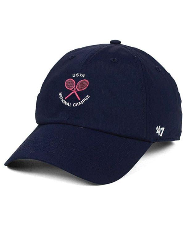 Crossed Racquets Logo - USTA Crossed Racquet Cap (W)