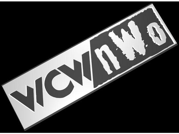WCW Logo - WCW Logo Plate Pack by Syrus54 - Thingiverse