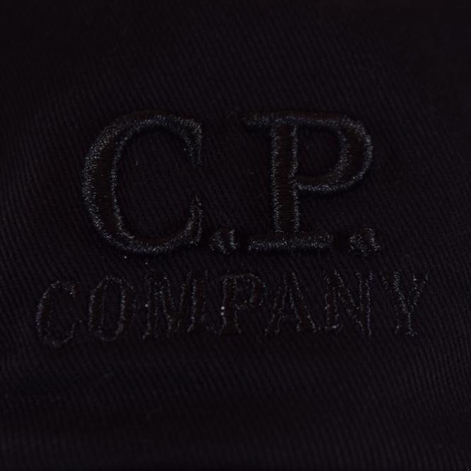Google Black Logo - C.P. COMPANY C.P. Company Black Logo Baseball Cap