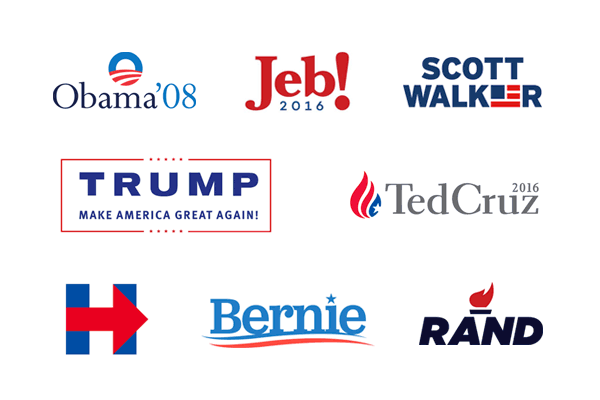 Best Branding Logo - Top Political Logos Explained Presidential Campaign Branding