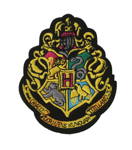 Hogwarts Logo - Hogwarts Crest Embroidered Patch
