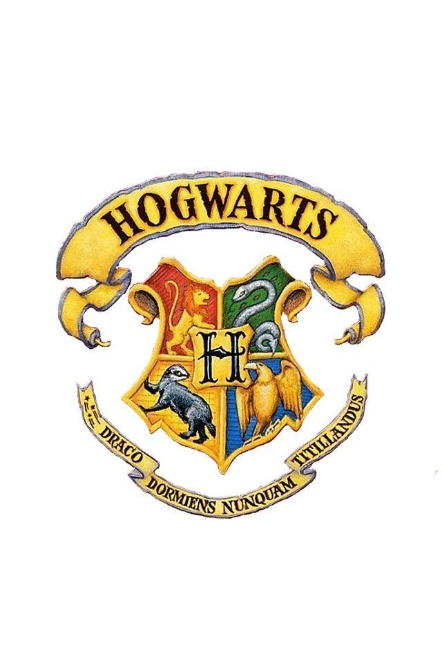 Hogwarts Logo - Hogwarts logo. Harry Potter. Harry potter hogwarts, Harry