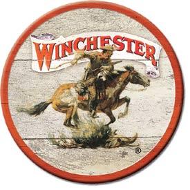 Winchester Logo - Magnet: Winchester Logo Round Ice Box Magnets at Tinsigns.com
