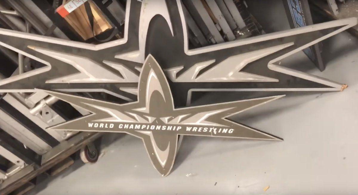 WCW Logo - WWE Warehouse Pics on Twitter: 