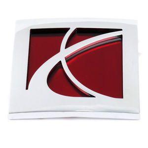 Saturn Vue Logo - OEM NEW Rear Tailgate Hatch Emblem Badge Chrome Red 08 10 Saturn Vue