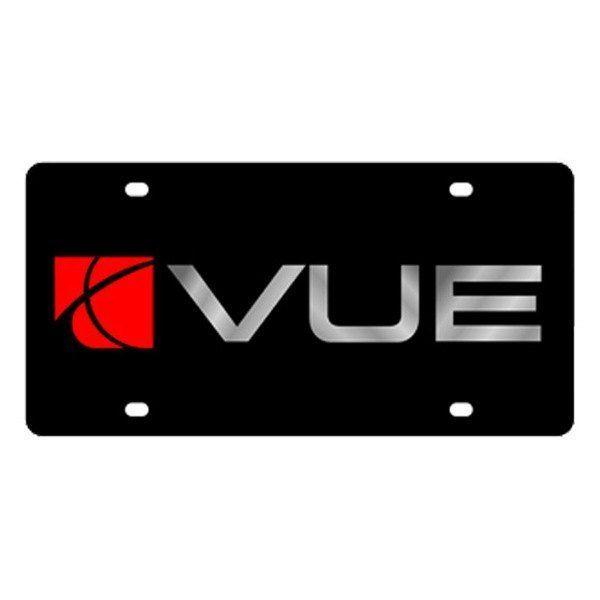 Saturn Vue Logo - Eurosport Daytona® - GM License Plate with Vue Logo and Saturn Emblem