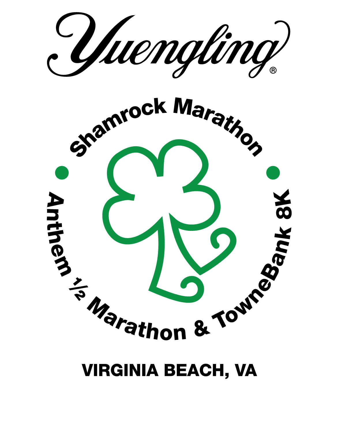 Yuengling Logo - Yuengling Shamrock Marathon Weekend | Run For Shamrock
