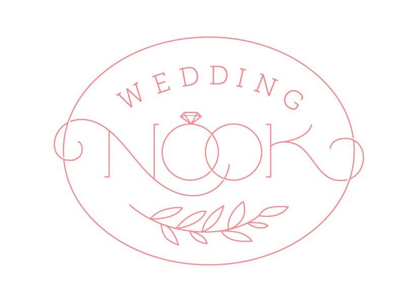 Nook Logo - Wedding Nook Logo. Logos, Logo branding and Brand identity