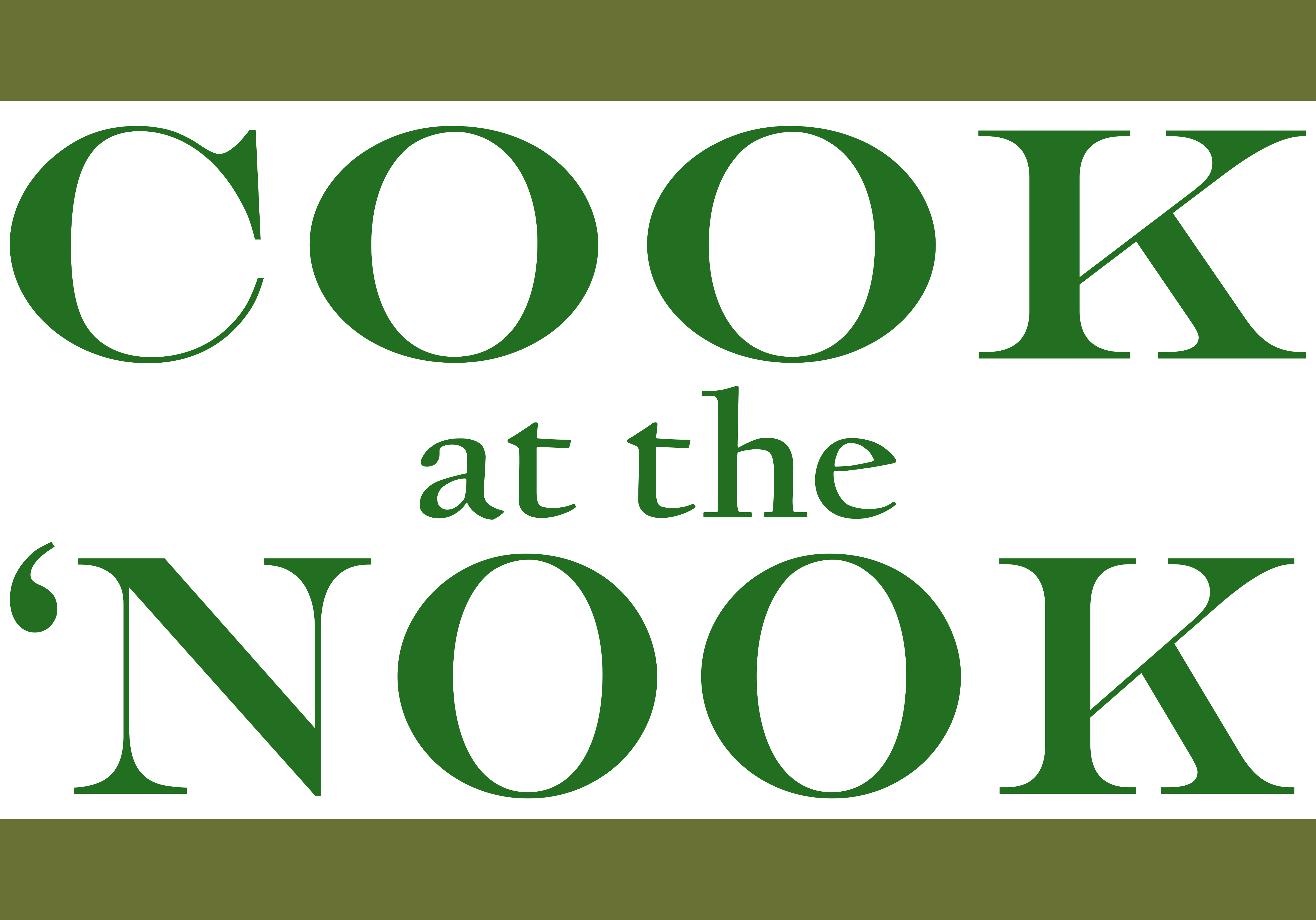 Nook Logo - cook at nook logo – Cook at the Nook