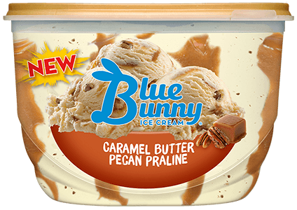 Blue Bunny Ice Cream Logo - Blue Bunny Ice Cream - Premium Ice Cream - Blue Bunny