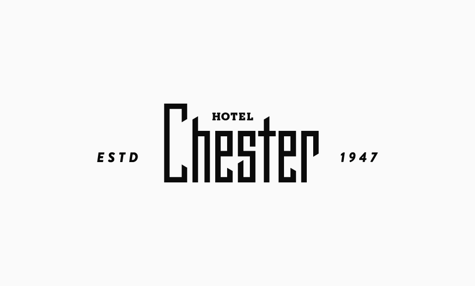 The Chester Logo - Dave Whitley | Graphic Design | Hotel Chester