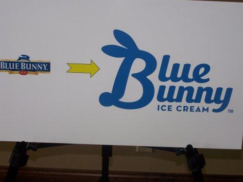Blue Bunny Ice Cream Logo - Wells Enterprises Introduces New Blue Bunny Logo - KLEM 1410
