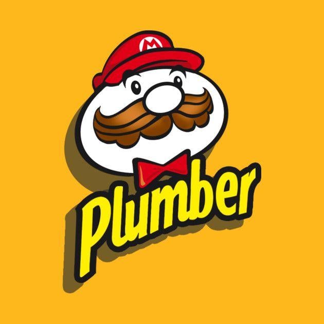 Pringles Logo - pringles logo plumber chips pringles logo super mario t shirt